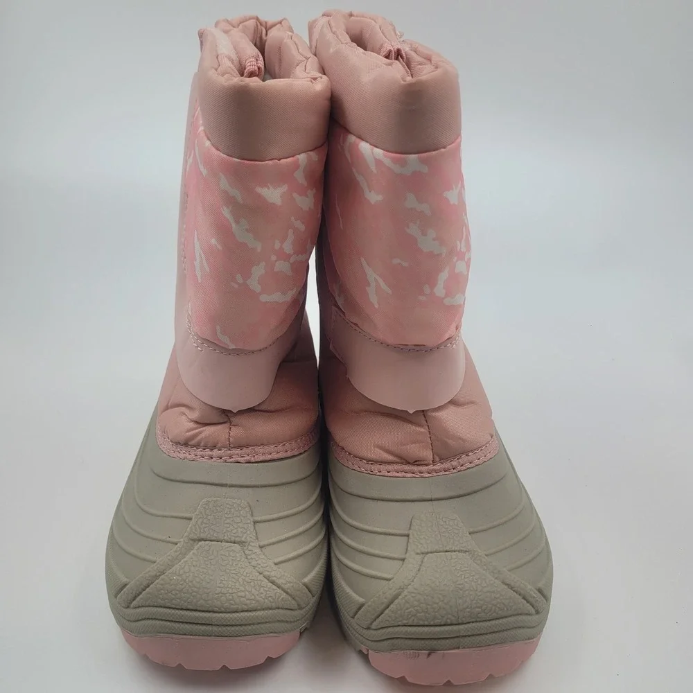 NEW Dream Pairs Snow Boots! Anti-Slip, Water Resistant Pink Beige Size 1